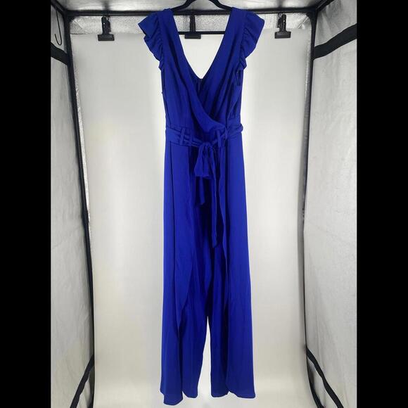 Pants - Premier Armour Women's Blue Maxi Jumpsuit - Size 18
